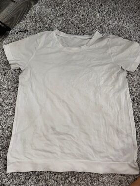 lululemon athletica Short Sleeve Tee in Off-White